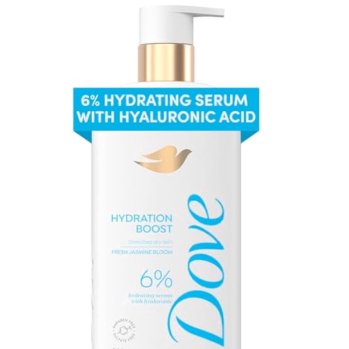 Dove Serum Body Wash Hydration Boost actively drenches dry skin with Hyaluronic Acid Serum 18.5 Fl Oz - Image 1